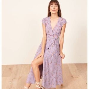 Reformation Carina Wrap Dress